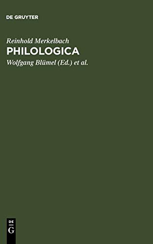 Philologica: Ausgewählte kleine Schriften (Bibliotheca Teubneriana)
