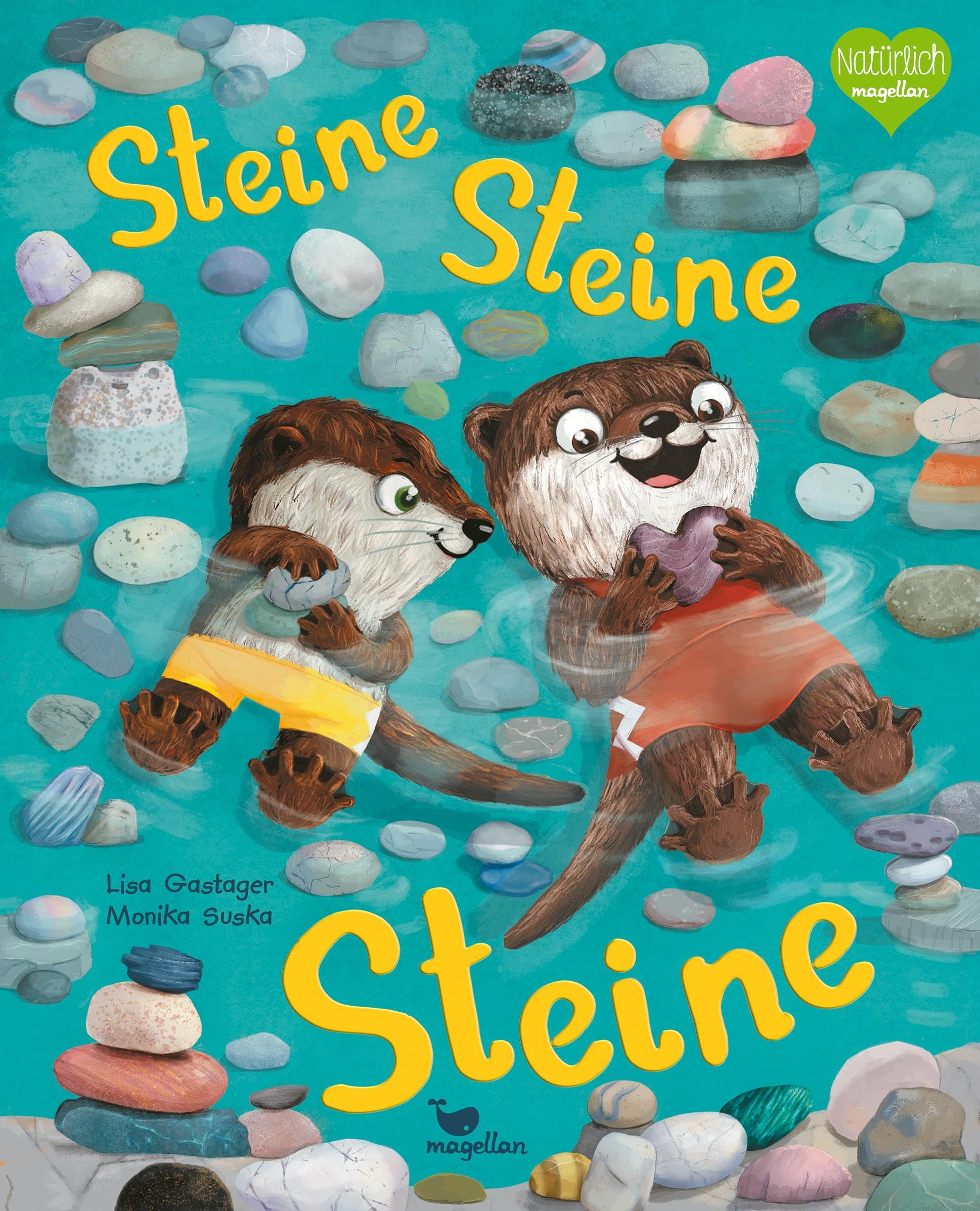 Steine, Steine, Steine: Ein Bilderbuch ab 3 Jahren über das große Glück des Teilens