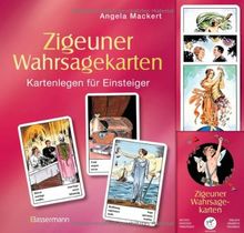 Zigeuner Wahrsagekarten-Set: Ein Kurs im Kartenlegen für Einsteiger. Set bestehend aus Buch und den original Wahrsagekarten von Piatnik