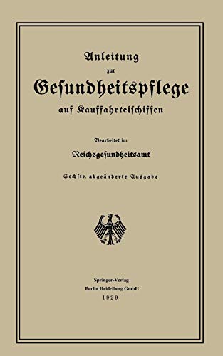 Anleitung zur Gesundheitspflege auf Kauffahrteischiffen