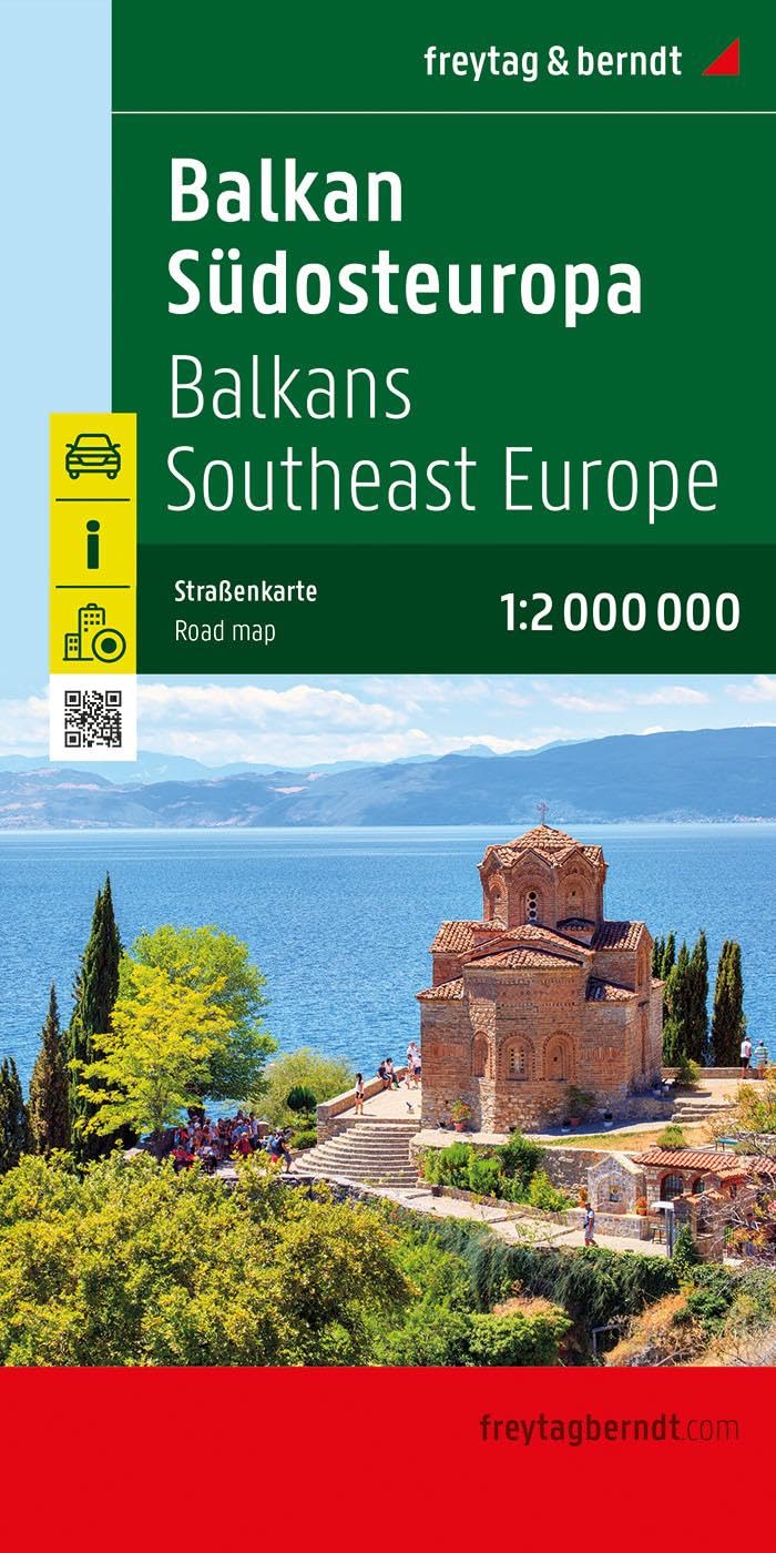 Balkan - Südosteuropa, Straßenkarte 1:2.000.000, freytag & berndt (freytag & berndt Auto + Freizeitkarten)
