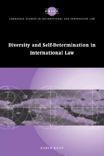 Diversity Self-Determinatn Int Law (Cambridge Studies in International and Comparative Law, Band 20)