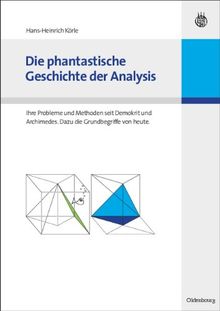 Die phantastische Geschichte der Analysis: Ihre Probleme und Methoden seit Demokrit und Archimedes. Dazu die Grundbegriffe von heute.