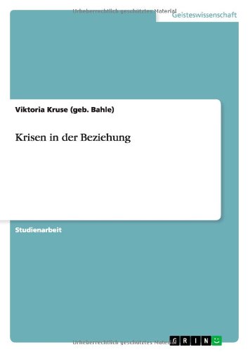 Krisen in der Beziehung