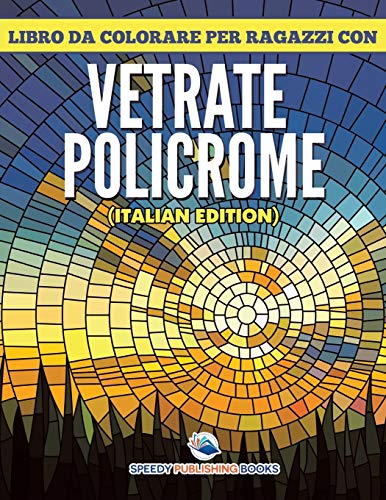Libro Da Colorare Per Ragazzi Con Vetrate Policrome