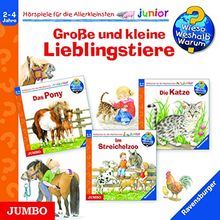 Wieso? Weshalb? Warum? junior: Große und kleine Lieblingstiere von Thea Roß, Anne Möller | Buch | Zustand sehr gut