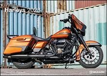 Harleys 2023 - Wand-Kalender - 42x29,7 - Motorrad: Wandkalender A3