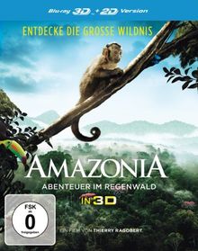 Amazonia - Abenteuer im Regenwald  (inkl. 2D-Version) [3D Blu-ray]