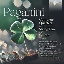 Paganini:Quartets for String Trio Guitar Vol.1