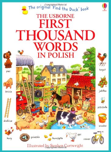 Heather Amery First Thousand Words In Polish (Usborne First Thousand Words)
