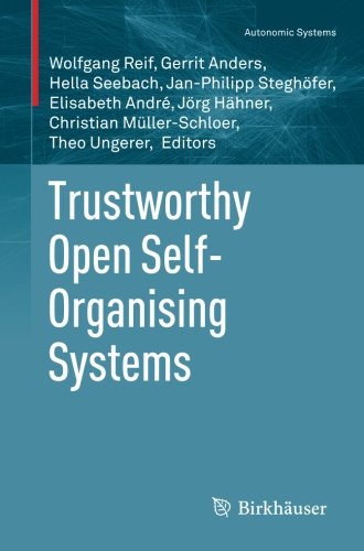 Autonomic Systems   Trustworthy Open Self-Organising Systems Kartoniert (TB)