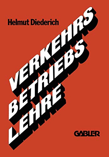 Verkehrsbetriebslehre (German Edition)
