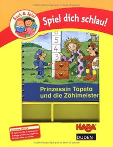 Prinzessin Tapeta und die Zählmeister: Lernthema: Einführung und Bewegung im Zahlenraum 1 bis 10. Duden-Haba-Spiel dich schlau!