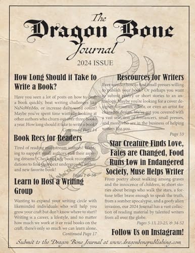 The Dragon Bone Journal: 2024 Issue (Dragon Bone Journals, Band 1)