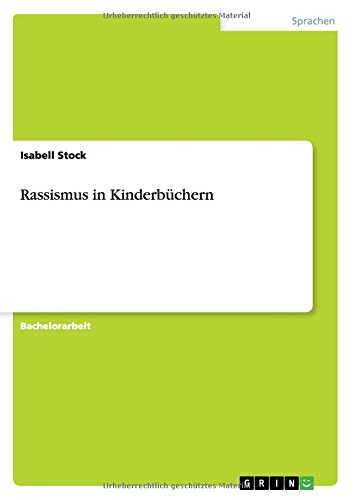 Rassismus in Kinderbüchern