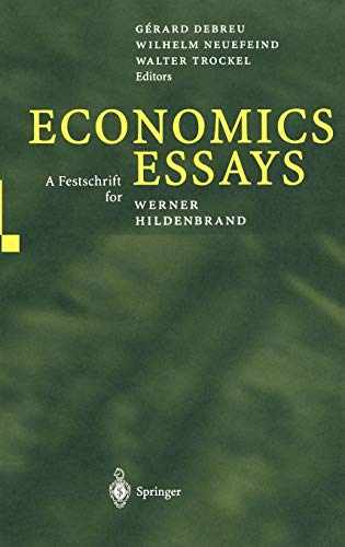 Economics Essays: A Festschrift for Werner Hildenbrand