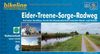 Bikeline Eider-Treene-Sorge-Radweg 1 : 50 000. GPS-Track Download. wetterfest und reißfest