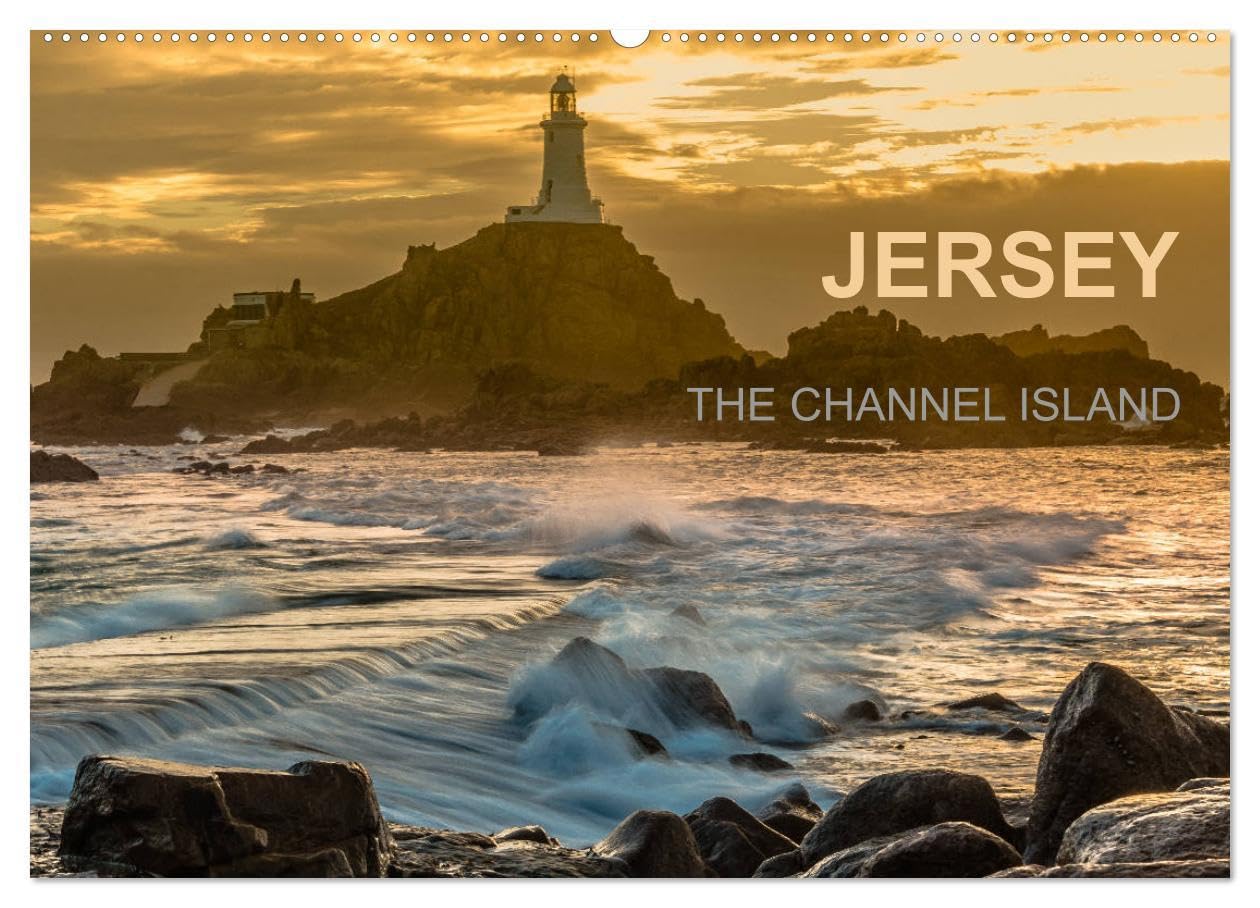 JERSEY THE CHANNEL ISLAND (Wall Calendar 2026 DIN A2 landscape), CALVENDO 12 Month Wall Calendar: Discover impressive views of Jersey