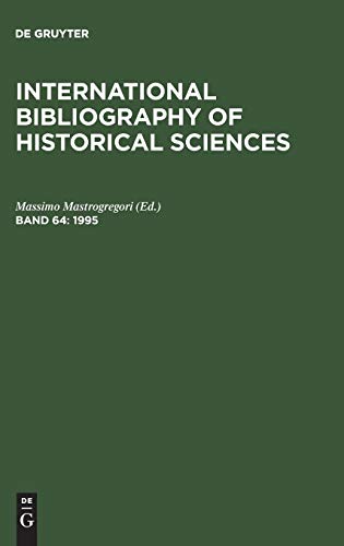 International Bibliography of Historical Sciences / 1995