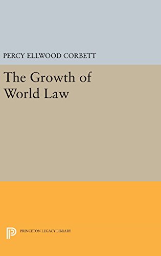 The Growth of World Law (Princeton Legacy Library)