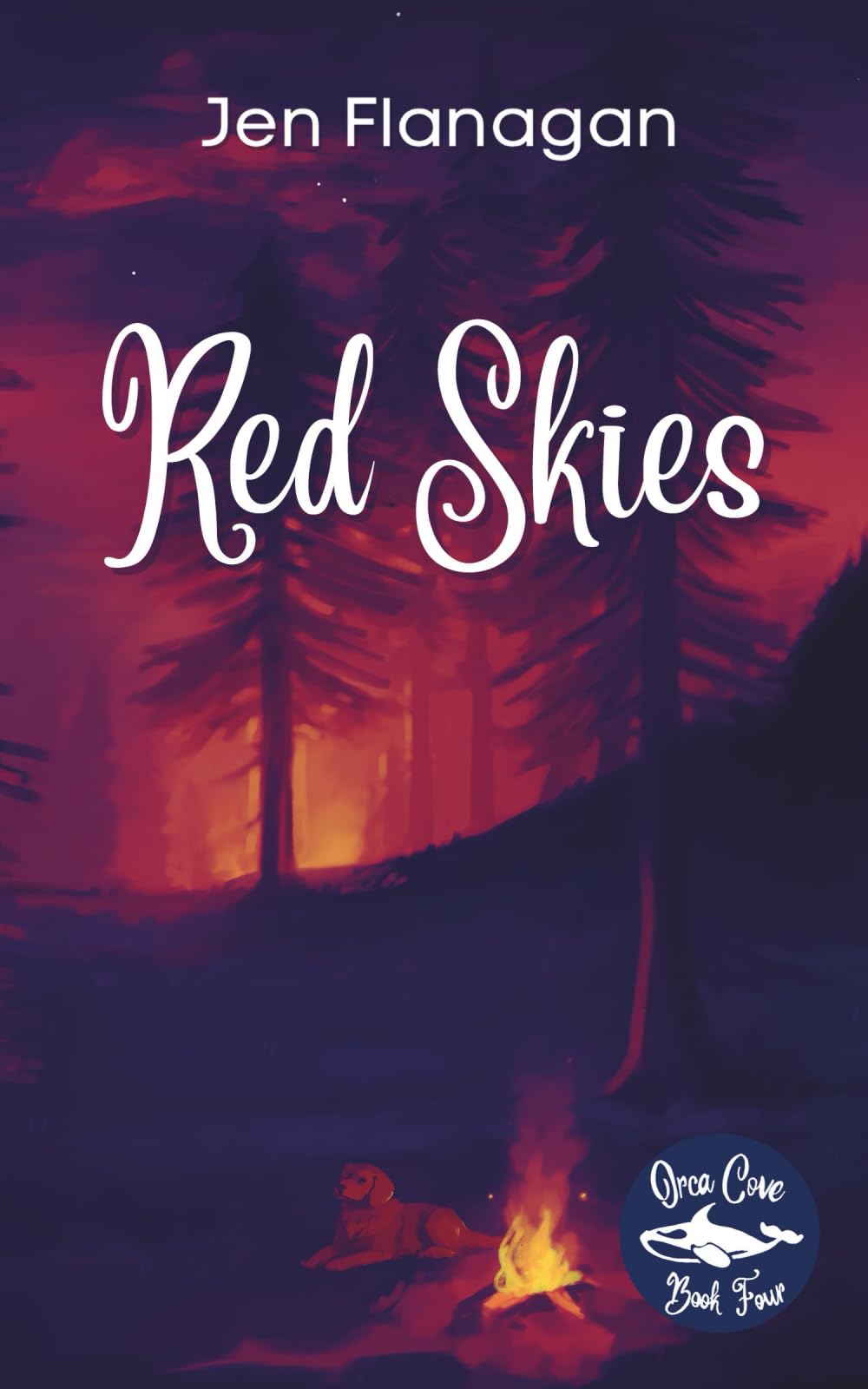 Red Skies: Orca Cove Cozy Paranormal Romance Series Book Four (Orca Cove Series, Band 4)