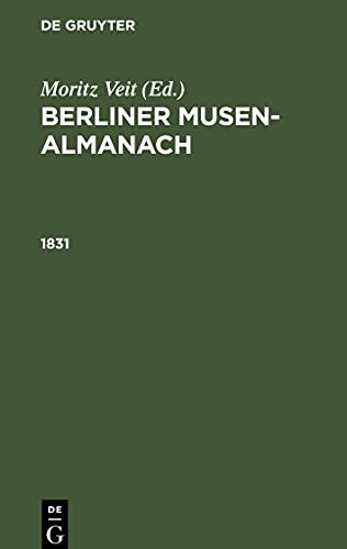 Berliner Musen-Almanach, Berliner Musen-Almanach (1831)