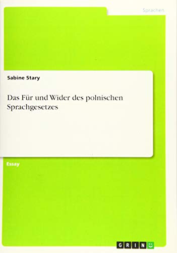 Das Für und Wider des polnischen Sprachgesetzes