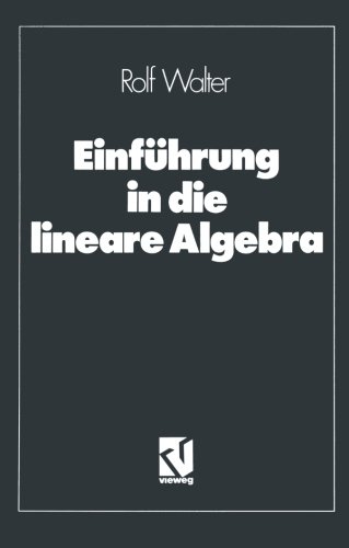 Einführung in die lineare Algebra
