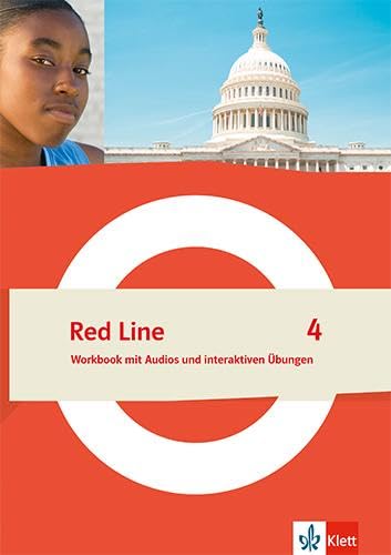 Red Line 4: Workbook mit Audios und interaktiven Übungen Klasse 8 (Red Line. Ausgabe ab 2022)