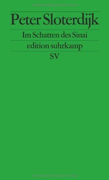 Im Schatten des Sinai: Fußnote über Ursprünge und Wandlungen totaler Mitgliedschaft (edition suhrkamp)