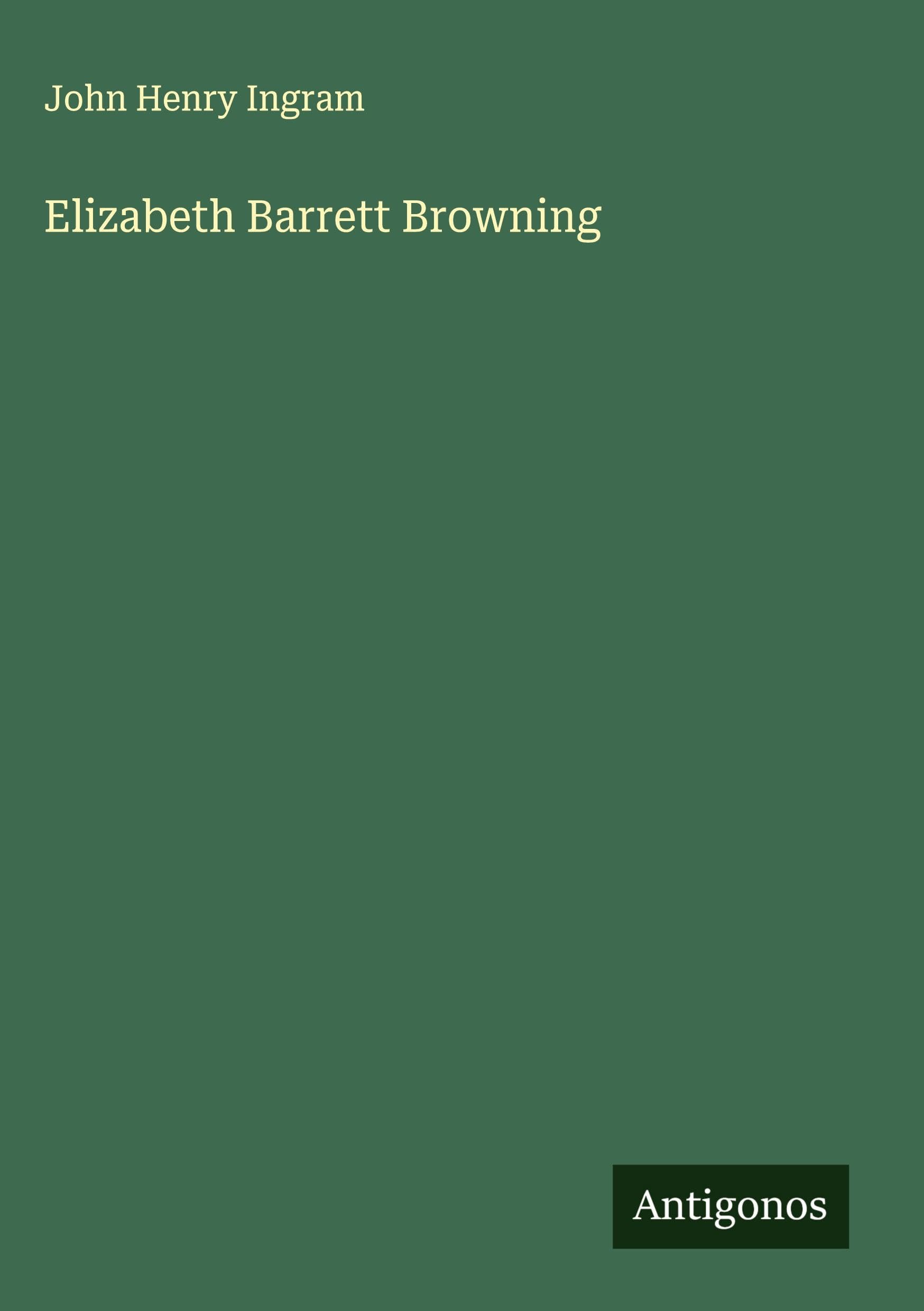 Elizabeth Barrett Browning