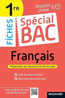 Français 1re : révisions chrono : préparation aux épreuves écrite et orale