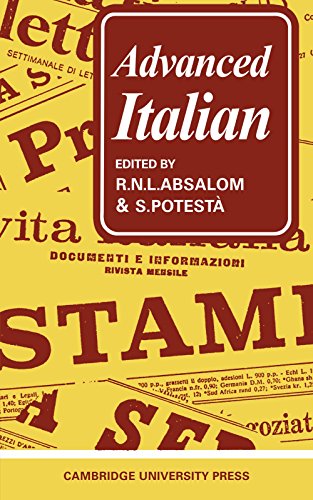 R Absalom Advanced Italian