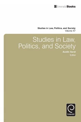 Studies in Law, Politics, and Society (Studies in Law Politics and Society, 57, Band 57)
