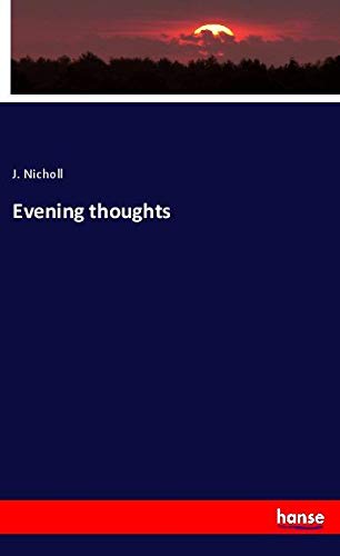 Evening thoughts