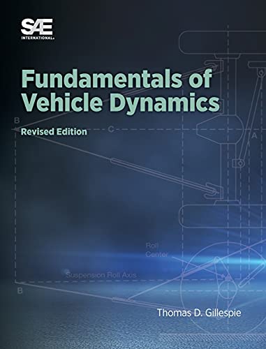 Gillespie, Thomas D. Fundamentals Of Vehicle Dynamics, Revised Edition