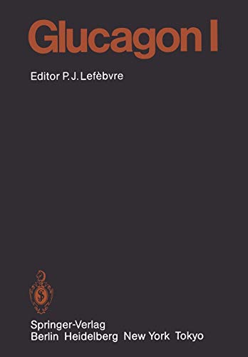 Glucagon I (Handbook of Experimental Pharmacology, 66 / 1)
