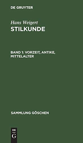 Vorzeit, Antike, Mittelalter (Sammlung Göschen, 80)