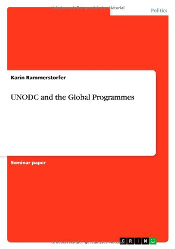 UNODC and the Global Programmes