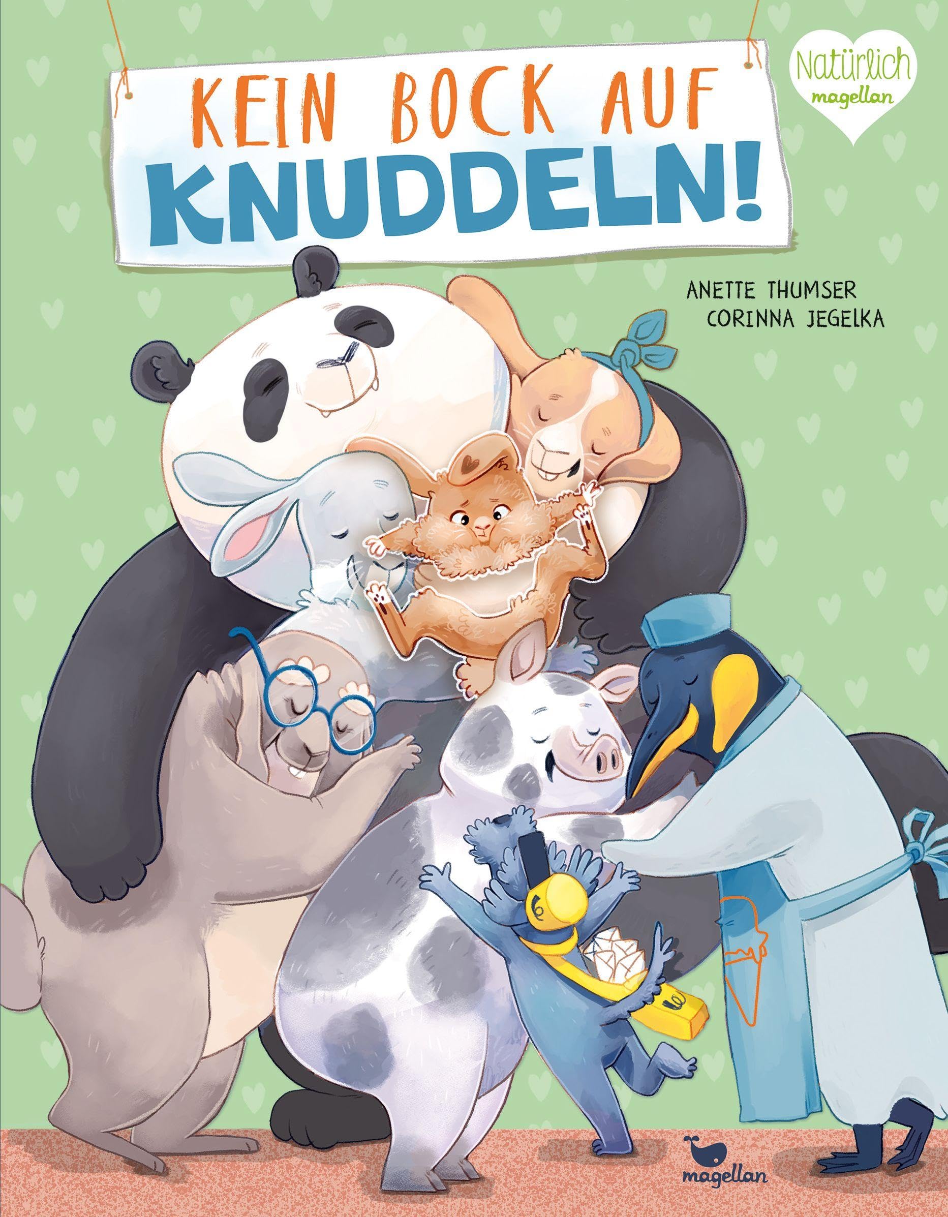 Kein Bock auf Knuddeln!: Bilderbuch zum Vorlesen ab 3 Jahren über Nein sagen