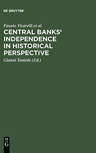 Central banks' independence in historical perspective