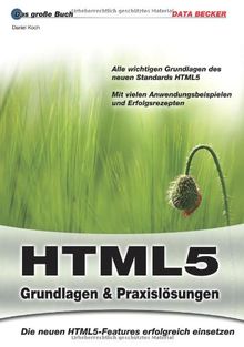 Das große Buch: HTML5