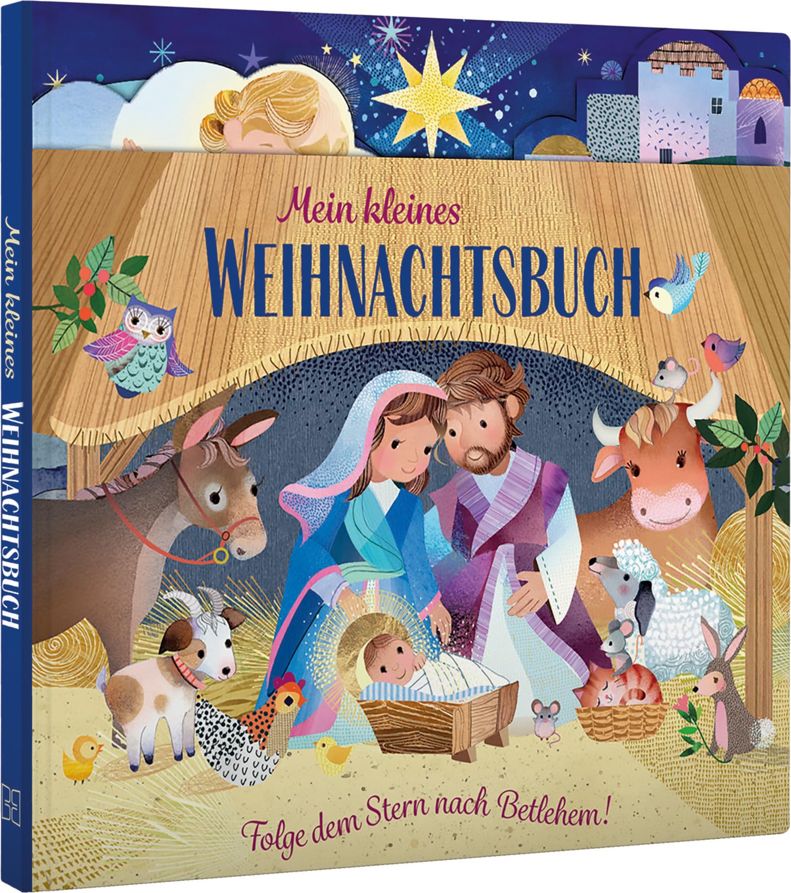 Mein kleines Weihnachtsbuch: Folge dem Stern nach Betlehem