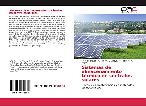 Sistemas de almacenamiento térmico en centrales solares: Síntesis y caracterización de materiales termoquímicos