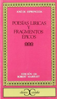 Poesías líricas y fragmentos épicos (CLASICOS CASTALIA. C/C., Band 20)