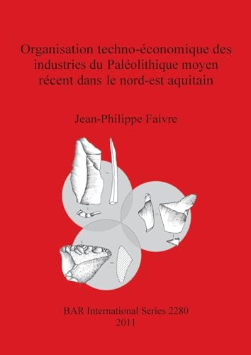 Organisation techno-économique des industries du Paléolithique moyen récent dans le nord-est aquitain (BAR International)