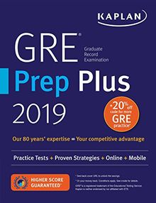 Gre Prep Plus 2019 Practice Tests Proven Strategies Online Video Mobile Kaplan Test Prep Von Kaplan Test Prep Gre Prep Plus 2019 Practice Tests Proven Strategies Online Video Mobile Kaplan Test Prep Von Kaplan Test Prep