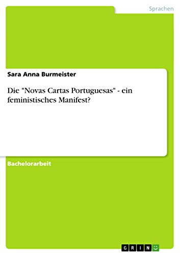 Die Novas Cartas Portuguesas - ein feministisches Manifest?
