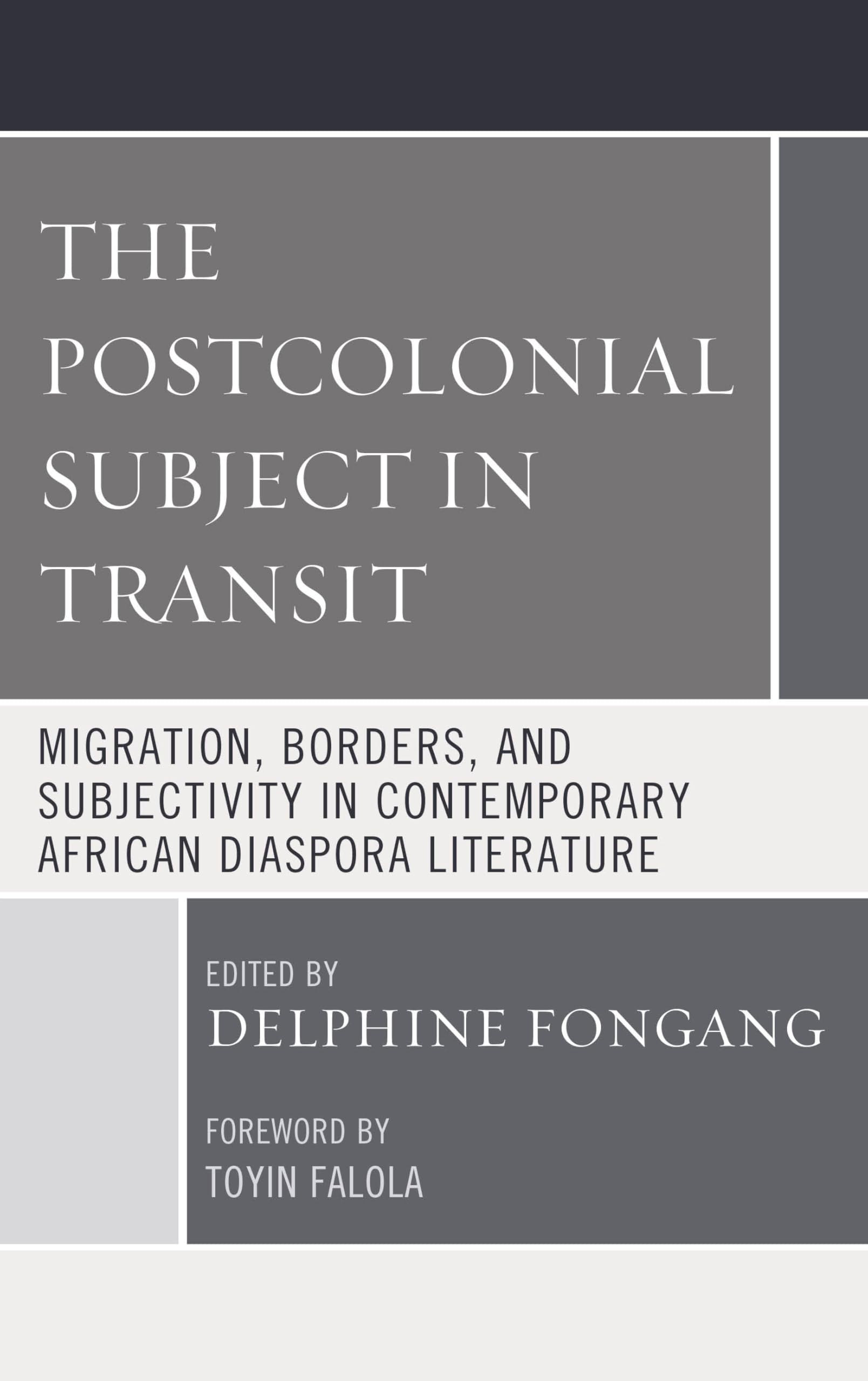 The Postcolonial Subject in Transit: Migration, Borders and Subjectivity in Contemporary African Diaspora Literature (Transforming Literary Studies)