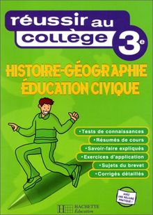 Histoire, géographie, éducation civique 3e